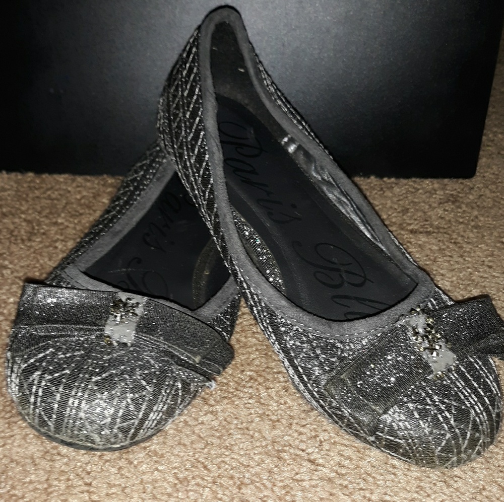 Girls sparkle flats